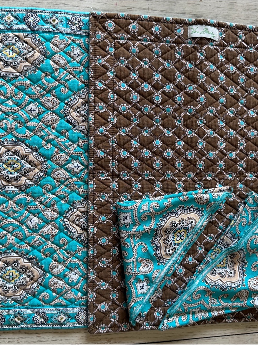 Vera Bradley Set of 4 Placemats & Napkins